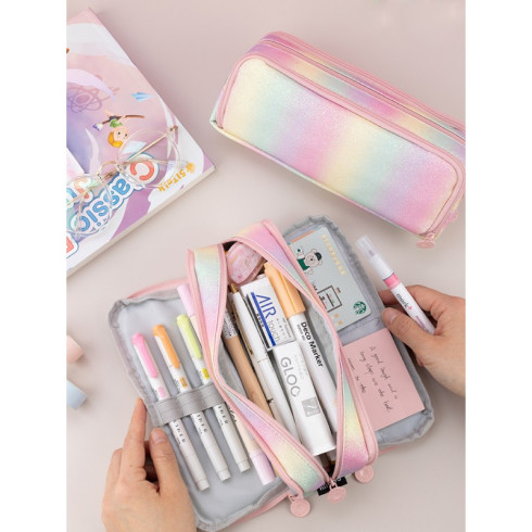 Multifunkční organizér - penál, barevný