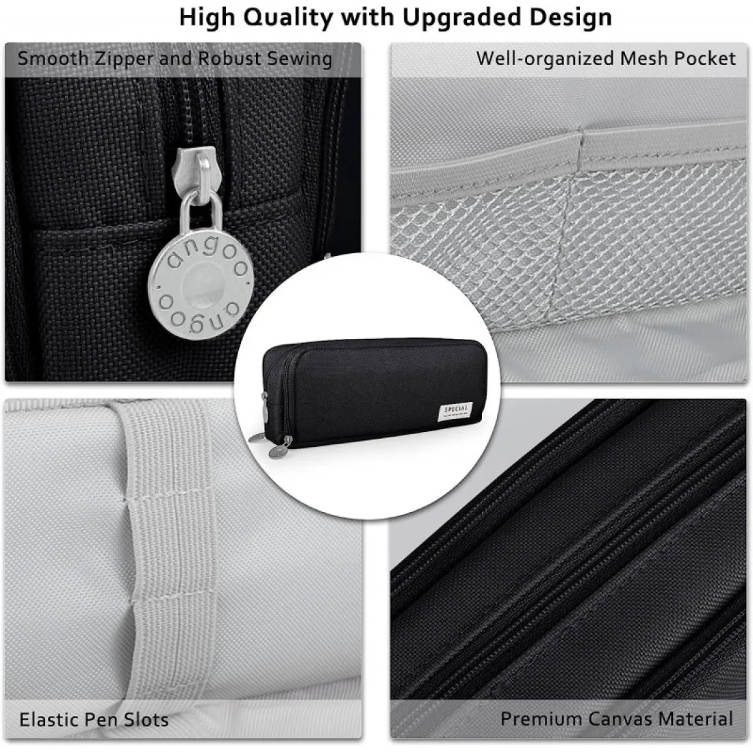 Multifunkční organizér - penál, fialový