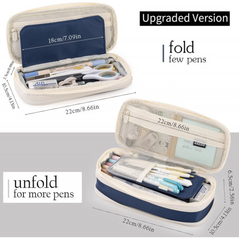 Multifunkčný organizér - peračník, modrý