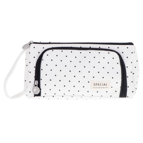 Multifunkčný organizér - peračník / toaletná taška, biela