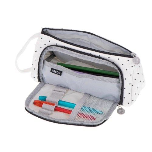 Multifunkčný organizér - peračník / toaletná taška, biela