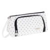 Multifunkční organizér - penál / toaletní taška, bílý