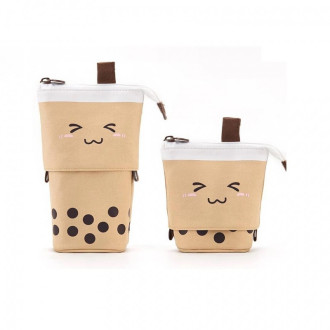 Multifunkčný skladací organizér - peračník, hnedý