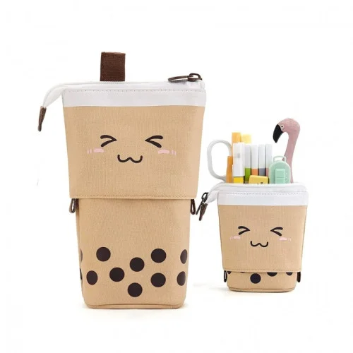 Multifunkčný skladací organizér - peračník, hnedý