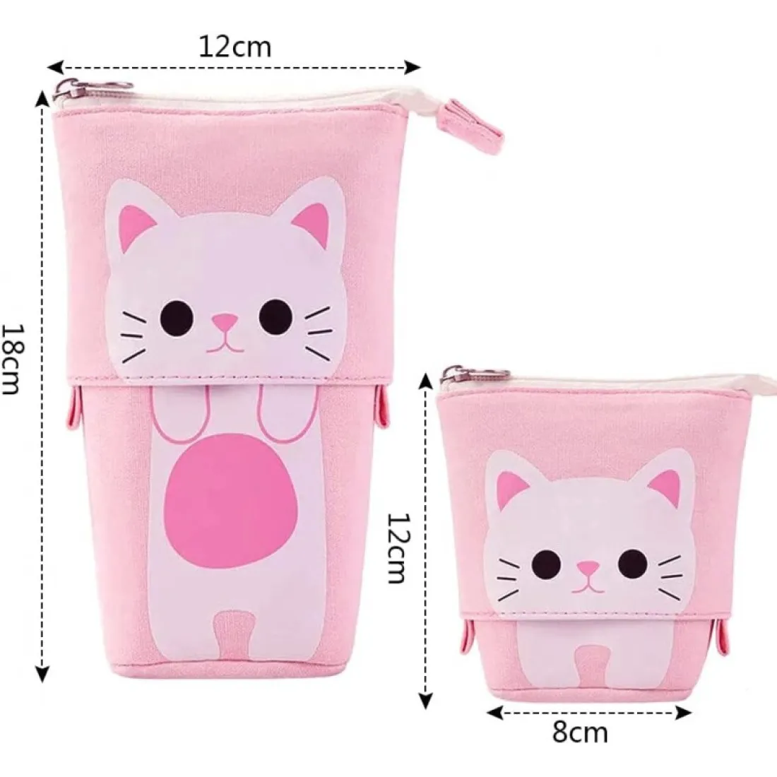 Multifunkčný skladací organizér - peračník, ružový