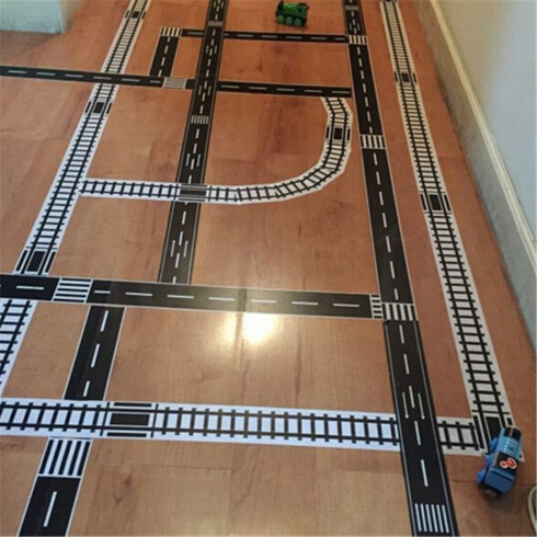 Nálepka - nalepovacia cesta pre autíčka