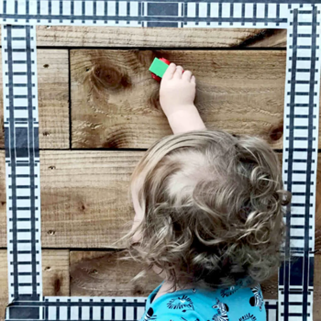 Nalepovací železnice