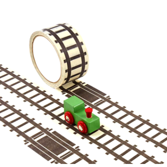 Nalepovacia železnica