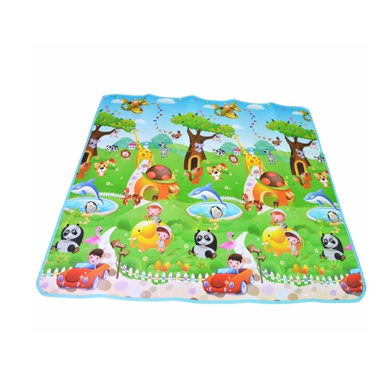 Oboustranná dětská podložka - Vodní svět + Zvířátka 190x170 cm
