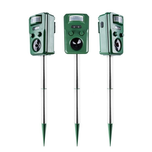 Solárny odpudzovač zvierat - 6 režimov 