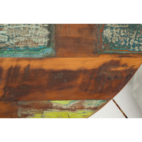 Okrúhly konferenčný stolík Jakarta 70 cm - sivý