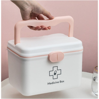 Organizér - box na lieky, biely