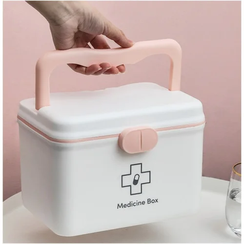 Organizér - box na lieky, biely