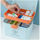 Organizér - box na lieky, biely