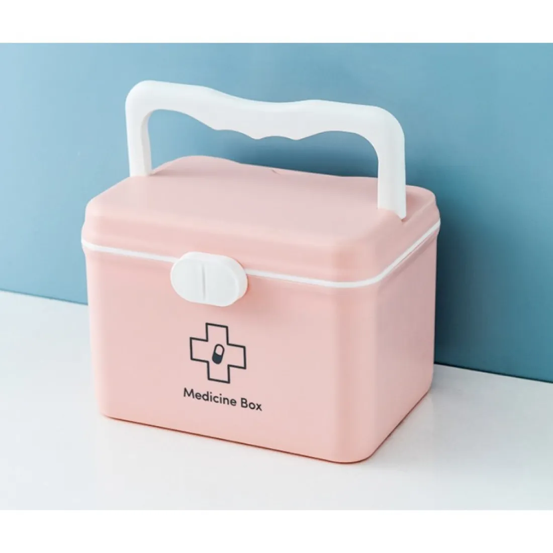 Organizér - box na lieky, ružový