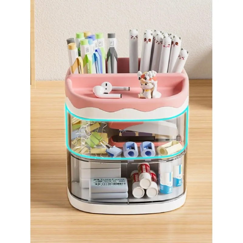 Organizér - box se zásuvkami - bílý