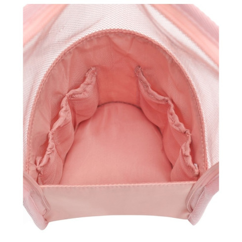 Organizér - kosmetická taška na štětce, růžová