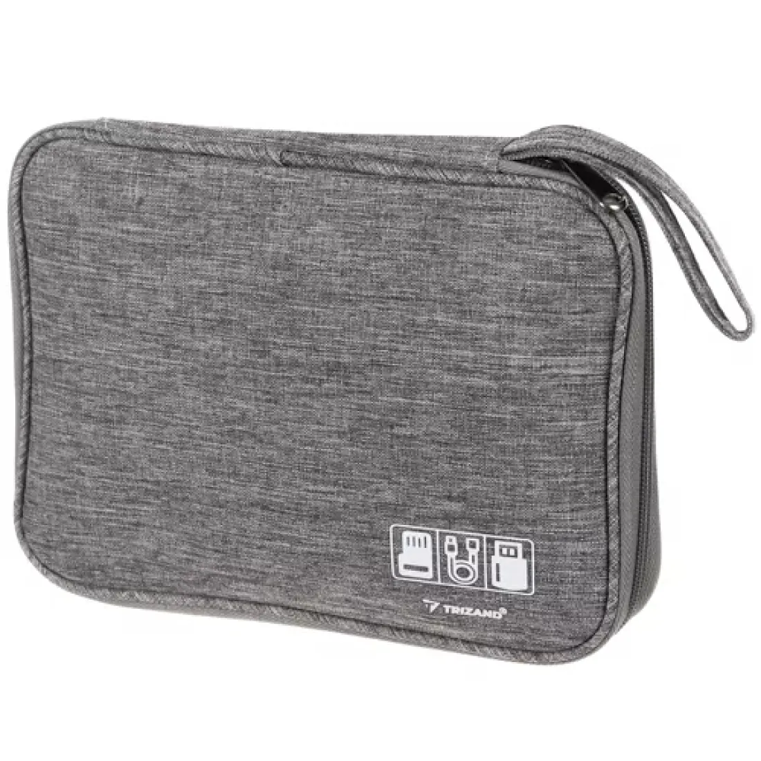 Organizér pro kabely - šedý