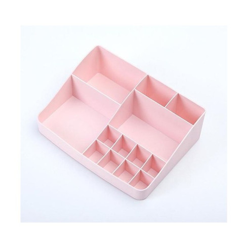Organizér na kozmetiku a bižutériu - ružový