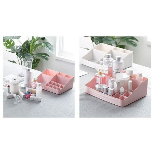 Organizér na kozmetiku a bižutériu - ružový