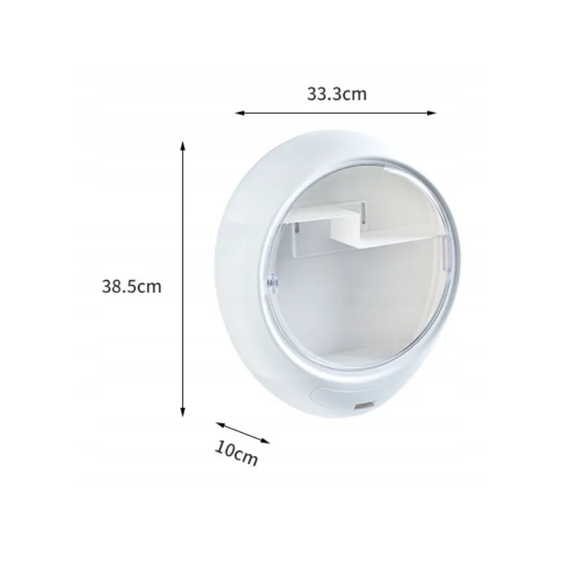 Organizér pro kosmetiku a šperky - bílý