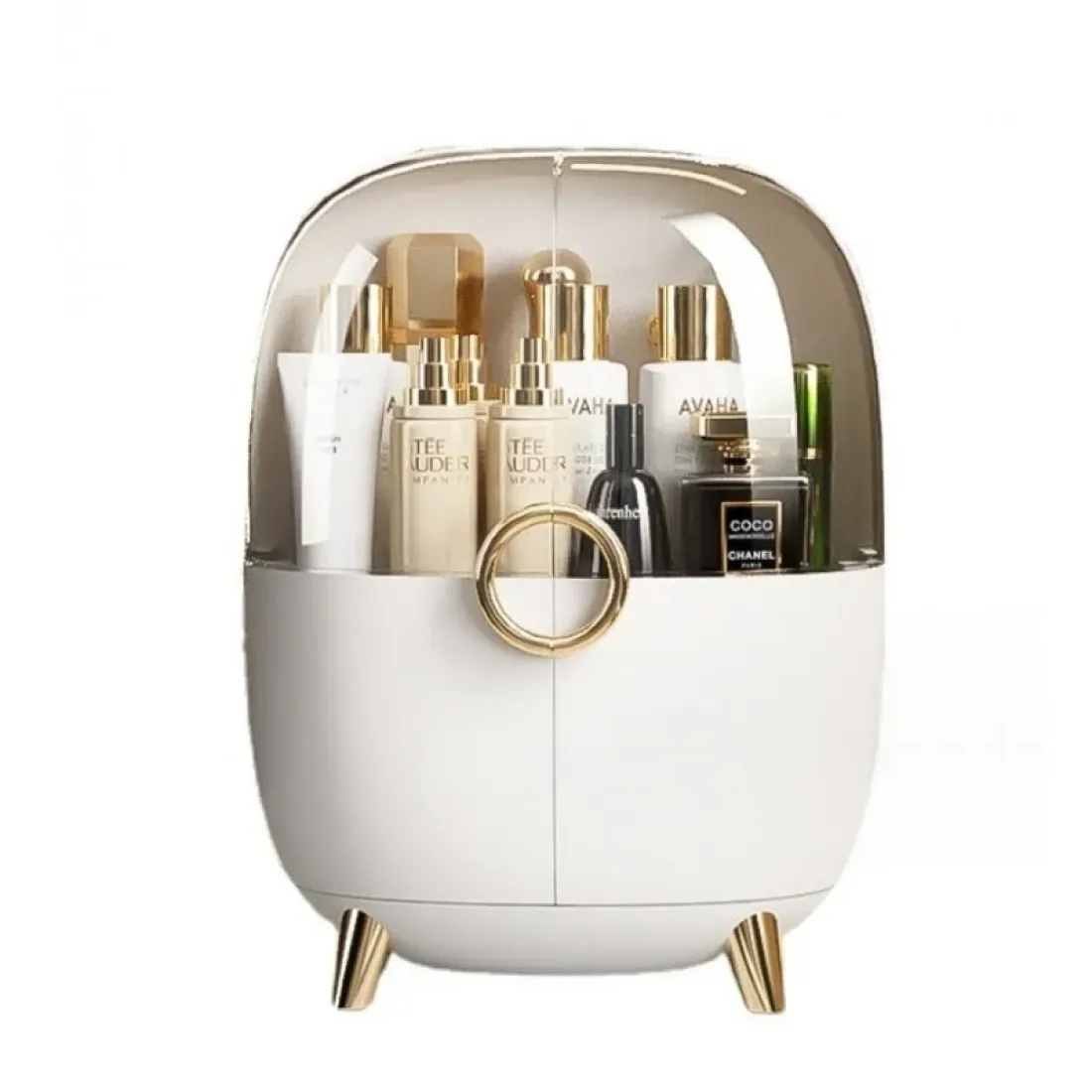 Organizér na kosmetiku a šperky XL - bílý