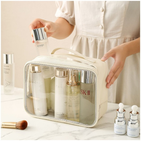 Organizér na kozmetiku - ružový