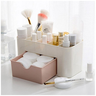 Organizér na kozmetiku so šuflíkmi