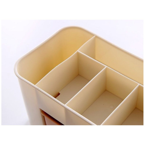 Organizér na kosmetiku s šuplíky