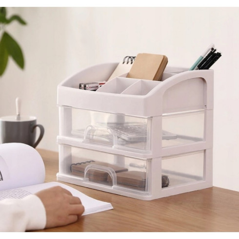 Organizér na kosmetiku se šuplíky