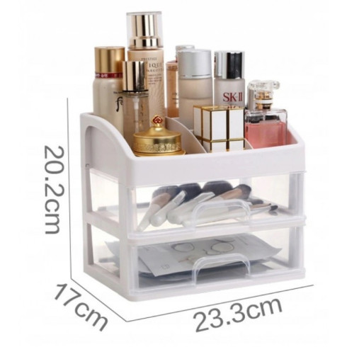Organizér na kosmetiku se šuplíky