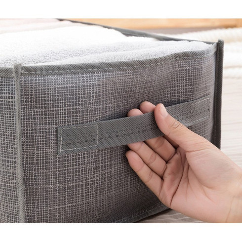 Organizér na oblečenie do skrine 44 cm, šedý