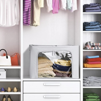 Organizér na posteľnú bielizeň - 40 x 30 x 20 cm, 2 ks