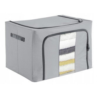Organizér na posteľnú bielizeň - šedý