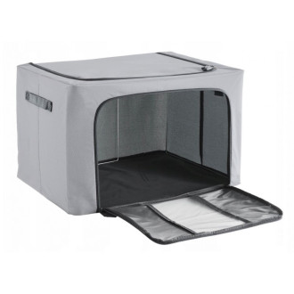 Organizér na posteľnú bielizeň - šedý