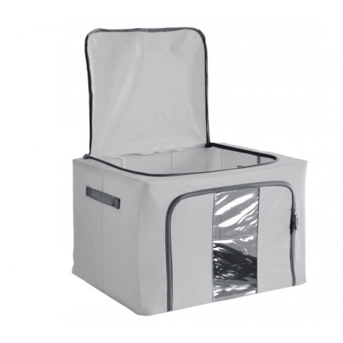 Organizér na posteľnú bielizeň - šedý