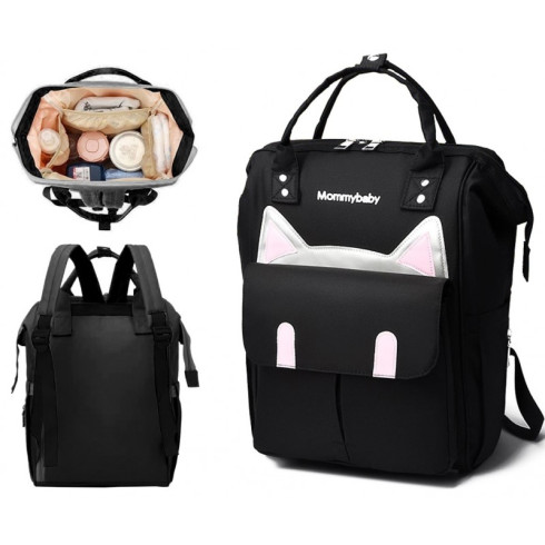 Organizér - taška na kočík pre mamičky, čierna