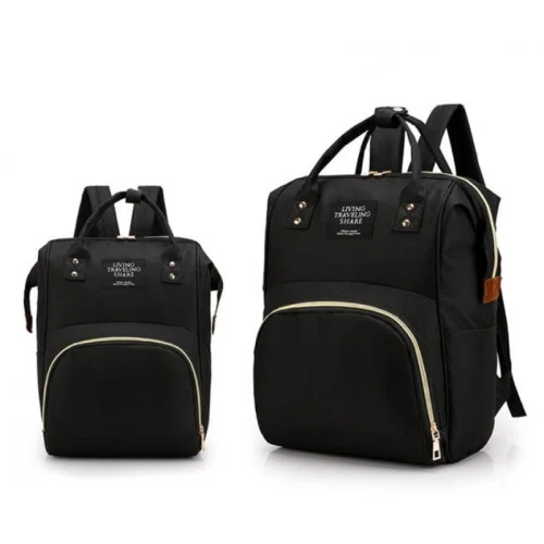 Organizér na kočárek pro matky, černý