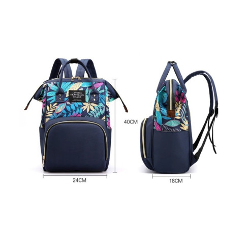 Organizér - taška na kočík pre mamičky, modrá