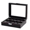 Organizér, úložný box na hodinky Carbon - pre 10ks