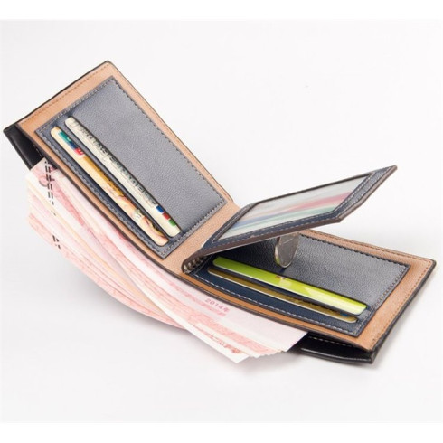 Pánska elegantná peňaženka - svetlo hnedá