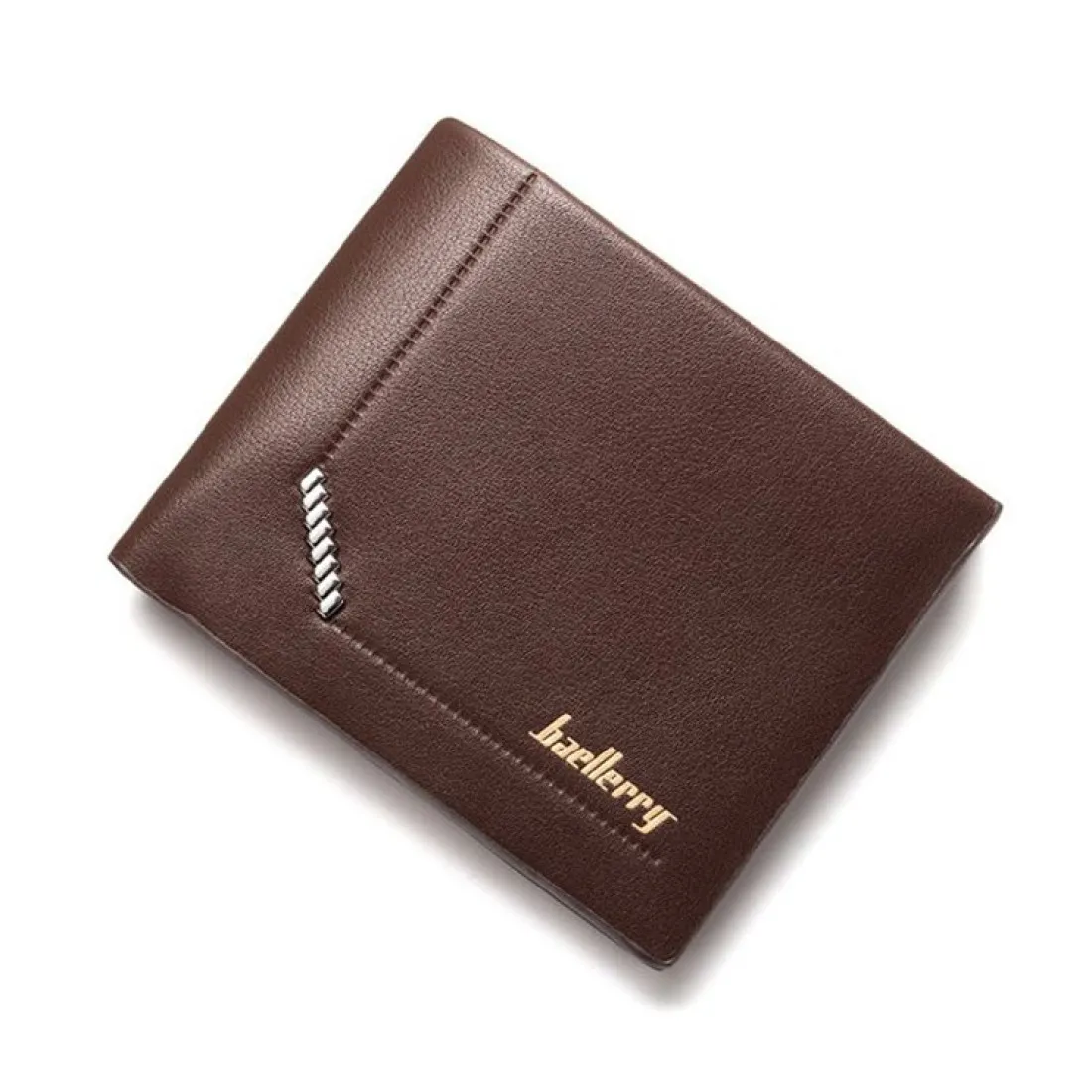 Pánská elegantní peněženka - tmavě hnědá