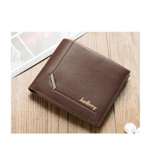 Pánska elegantná peňaženka - tmavo hnedá