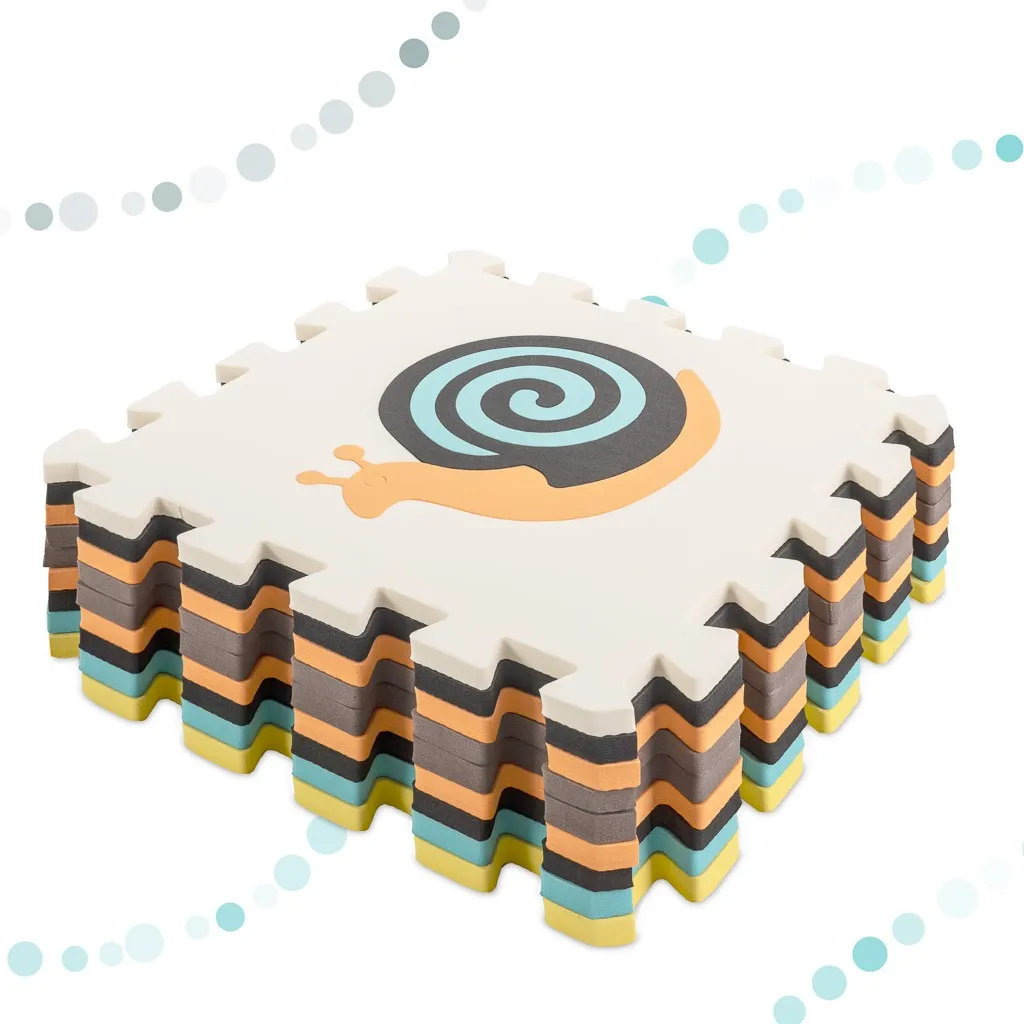 Pěnová podložka puzzle 9ks, zvířátka