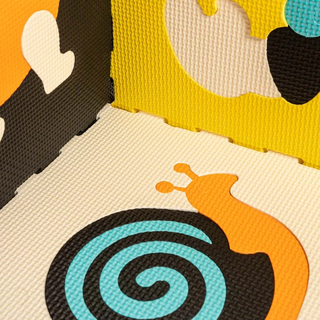 Pěnová podložka puzzle 9ks, zvířátka