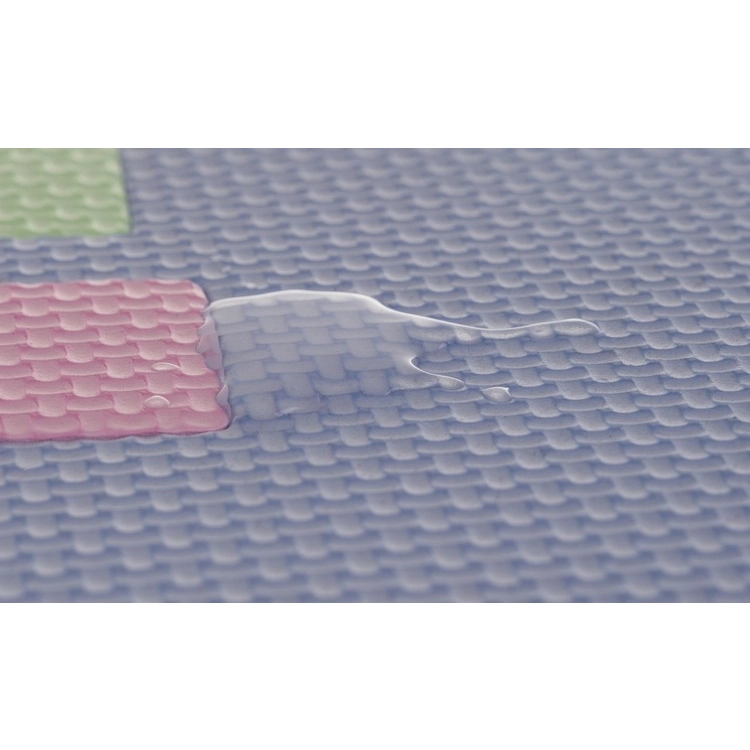 Penové puzzle 30 x 30 cm, 25 ks farebné