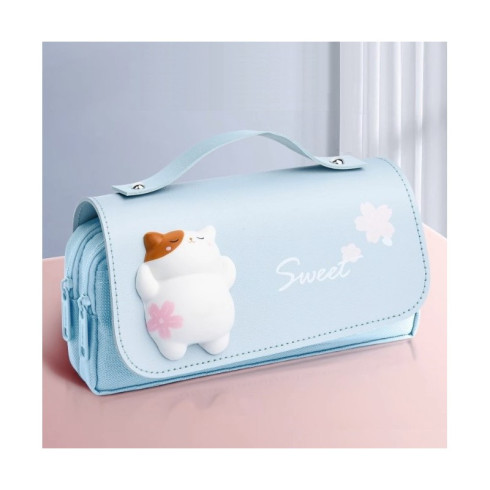 Peračník multifunkčný, dvojkomorový, modrý