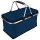 Nákupní - piknikový košík termo, tmavě modrý
