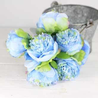 Pivonky - zväzok, kytica 7 ks