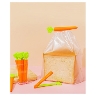 Plastové spony na potraviny - 5ks